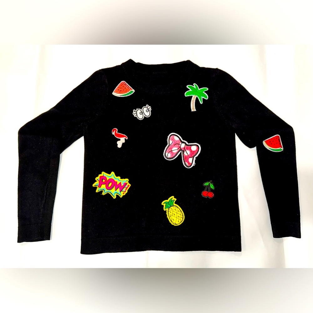 Milly minis patch sweater girls size 10